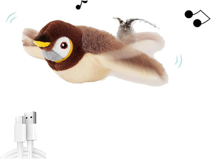 Interactive Chirping Bird Cat Toy